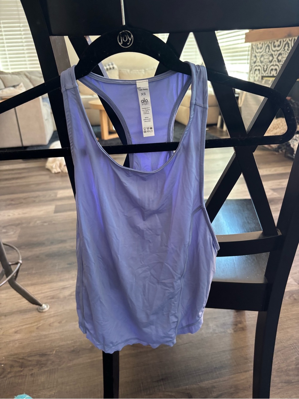 New ALO Yoga Lavender Racerback Tank Top